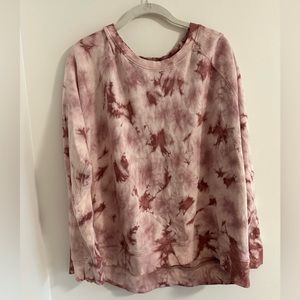 Athleta Sundown Tie Dye Sweatshirt - XL